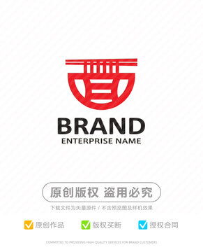 品字logo标志